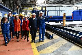PM Bayrou Chairs A Interministerial Committee Of The Sea - Saint-Nazaire
