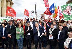 Rally In Support Of The Palestinian People - Paris