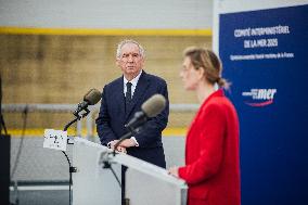 PM Bayrou Chairs A Interministerial Committee Of The Sea - Saint-Nazaire