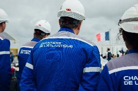 PM Bayrou Chairs A Interministerial Committee Of The Sea - Saint-Nazaire
