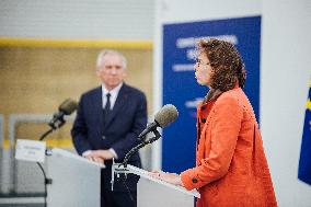 PM Bayrou Chairs A Interministerial Committee Of The Sea - Saint-Nazaire