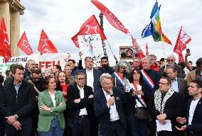 Rally In Support Of The Palestinian People - Paris