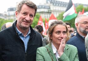 Rally In Support Of The Palestinian People - Paris