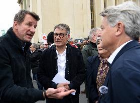 Rally In Support Of The Palestinian People - Paris