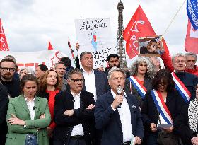 Rally In Support Of The Palestinian People - Paris