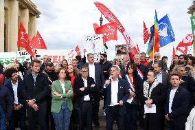 Rally In Support Of The Palestinian People - Paris