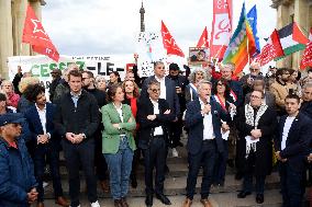 Rally In Support Of The Palestinian People - Paris