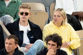French Open - VIPs In The Stands