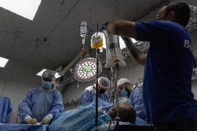 Ukrainian Medics Assist Wounded Soldier in Kharkiv