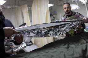 Ukrainian Medics Assist Wounded Soldier in Kharkiv