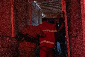 Ukrainian Medics Assist Wounded Soldier in Kharkiv