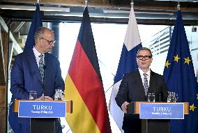 Nordic prime ministers summer meeting - Federal Chancellor of Germany