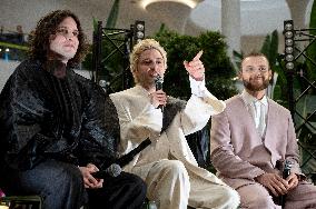 News conference of Ziferblat band after Eurovision 2025