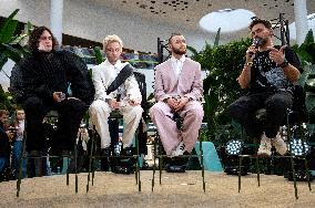 News conference of Ziferblat band after Eurovision 2025