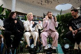 News conference of Ziferblat band after Eurovision 2025