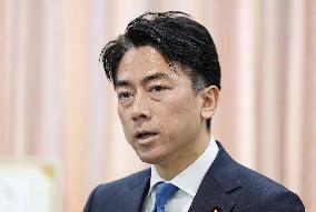 CORRECTED: Japan's new farm minister Koizumi