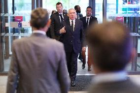 Exclusive - Francois Bayrou On RMC/BFMTV - Paris