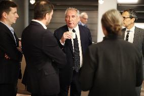 Exclusive - Francois Bayrou On RMC/BFMTV - Paris