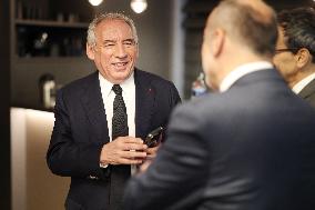 Exclusive - Francois Bayrou On RMC/BFMTV - Paris