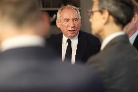 Exclusive - Francois Bayrou On RMC/BFMTV - Paris