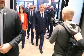 Exclusive - Francois Bayrou On RMC/BFMTV - Paris