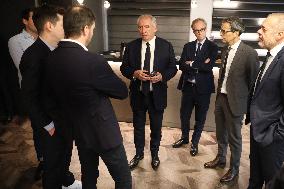 Exclusive - Francois Bayrou On RMC/BFMTV - Paris