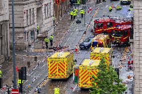 Liverpool Parade Hit By Car, 50 Injured