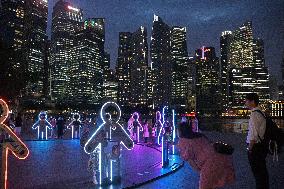 Light Installation - Singapore