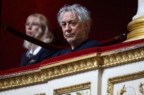 Richard Berry during the debate on the bill on the right to assistance in dying at National Assembly - Paris