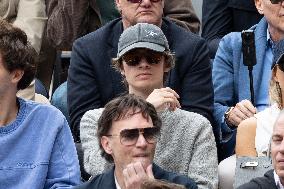 2025 French Open - Celebrities In Stand Day 3 NB