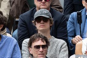 2025 French Open - Celebrities In Stand Day 3 NB
