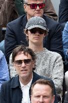 2025 French Open - Celebrities In Stand Day 3 NB