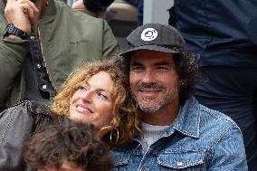 2025 French Open - Celebrities In Stand Day 3 NB