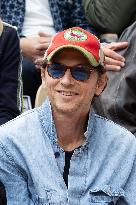 2025 French Open - Celebrities In Stand Day 3 NB