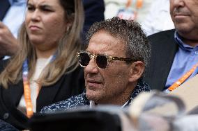 2025 French Open - Celebrities In Stand Day 3 NB