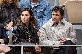 2025 French Open - Celebrities In Stand Day 3 NB