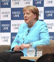 Former German Chancellor Merkel