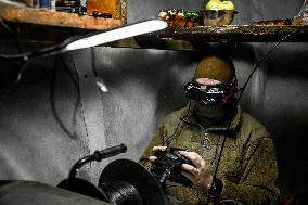 Drone operators perform combat tasks in Zaporizhzhia direction
