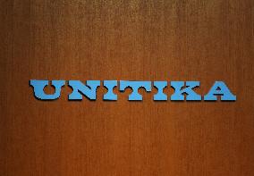 Unitika signage and logo