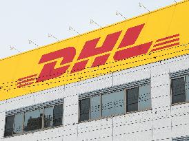 DHL signage and logos
