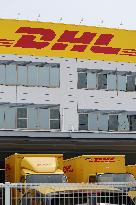 DHL signage and logos