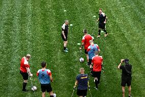 Open amp football training session held in Zaporizhzhia