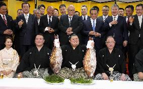 Sumo: Onosato promoted to yokozuna