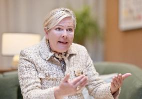 Icelandic President Tomasdottir
