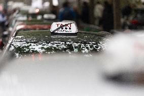 Taxis Protest - Paris
