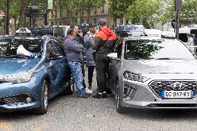 Taxis Protest - Paris