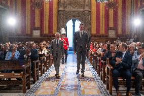 Collboni Presents the Gold Medal for Sporting Merit to Pau Gasol - Barcelona