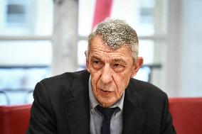 Florent Boudie at an examination session at the National Assembly in Paris - FA