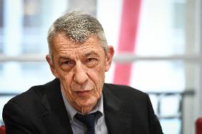 Florent Boudie at an examination session at the National Assembly in Paris - FA