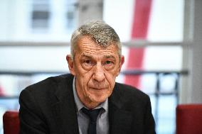 Florent Boudie at an examination session at the National Assembly in Paris - FA